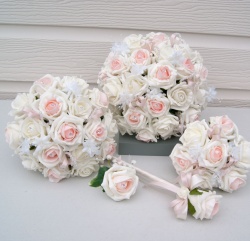 Emily Rose Blush Wedding Flower Package